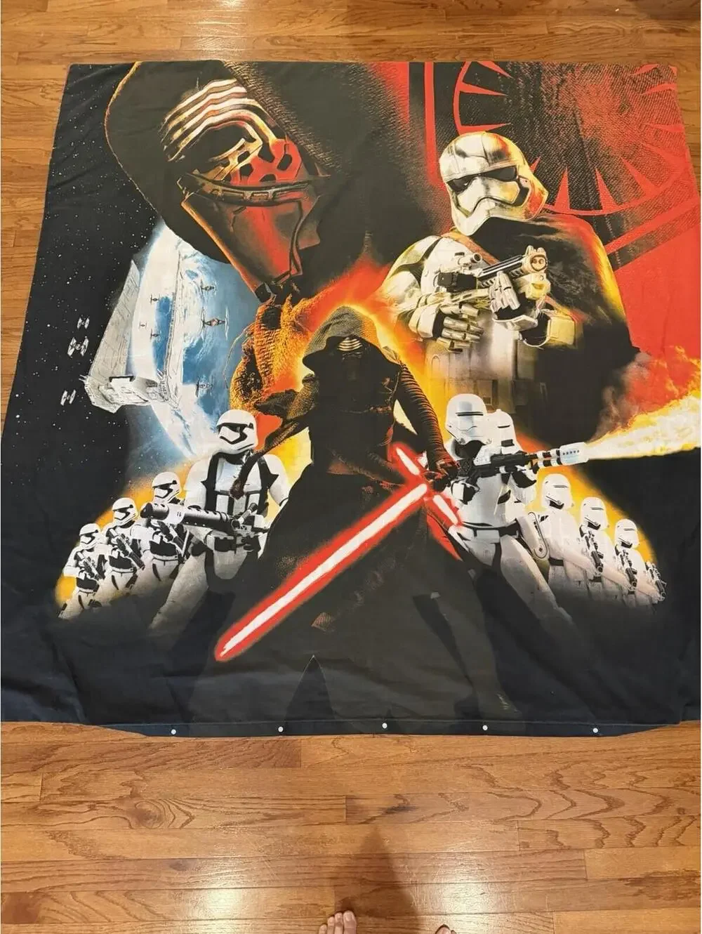 Rare Star Wars Reversible Duvet Cover Twin